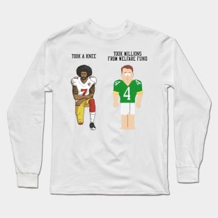 Colin Kaepernick & Brett Favre SouthPark Long Sleeve T-Shirt